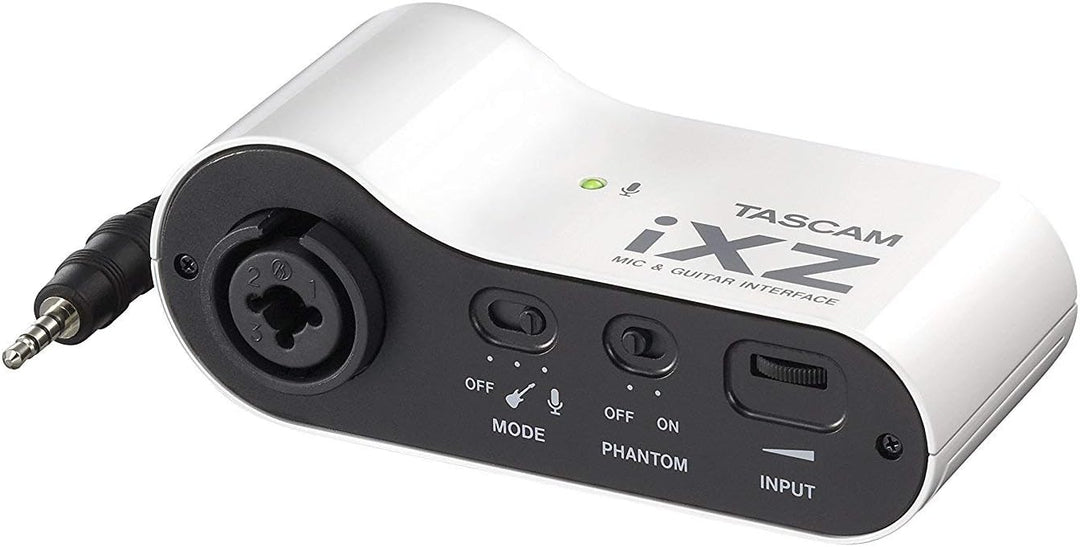 Tascam iXZ – Mikrofon-/Gitarreninterface für iPad/iPhone/iPod