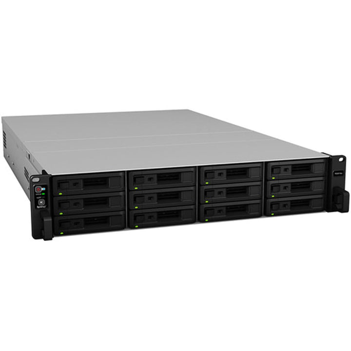 Synology RackStation RS3618xs NAS Rack (2 U) Ethernet/LAN Noir D-1521 12-bay; 8GB DDR4 RS3618xs, 12-