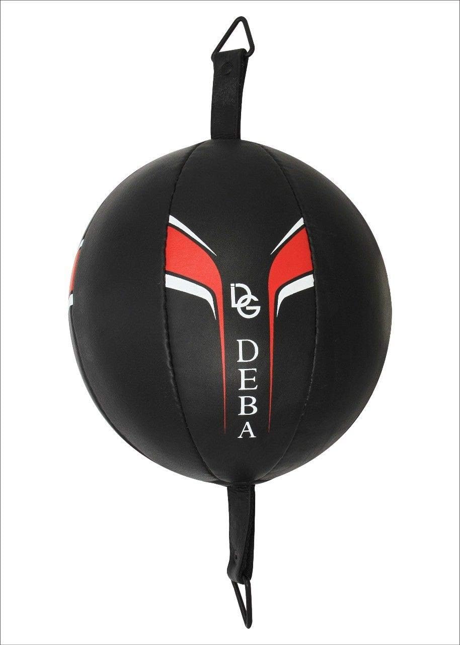 Deba® Punchingball aus Rindsleder D-Ball Cowhide Doppelendball Speedball Boxbirne DE