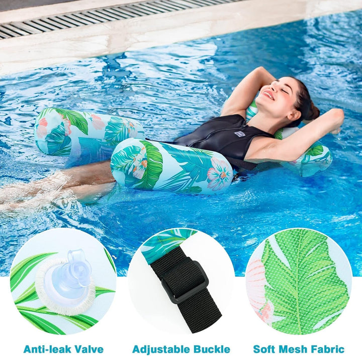 X2 Luftmatratze Pool. Luftmatratze Wasser Aufblasbare. Robuste Schwimmhilfen Für Erwachsene, Ideal F