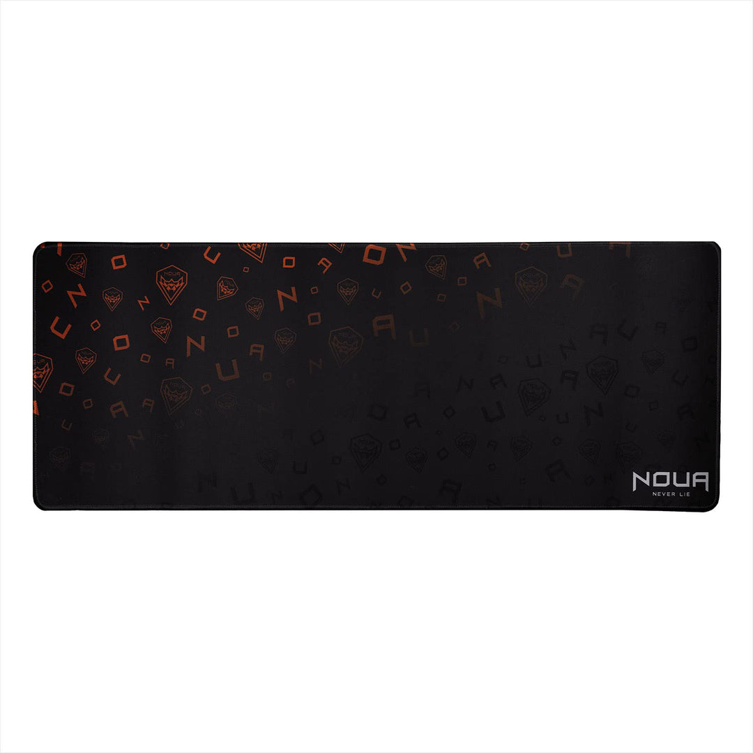 Noua Origin Gaming-Mauspad, XXL, 687 x 270 x 2 mm, bequemes Mousepad mit genähten Kanten für Maus un