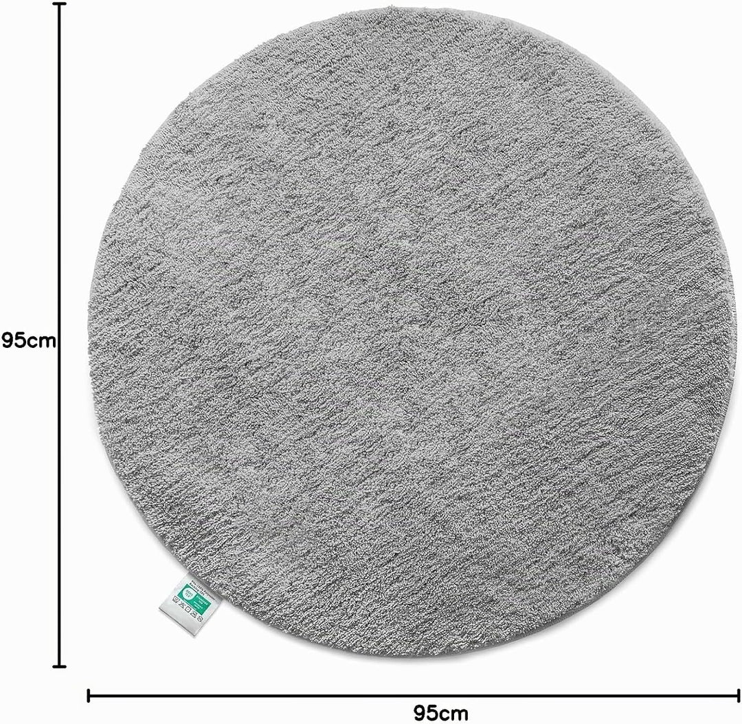 Floordirekt Badematte Sky - Badezimmerteppich - Weicher, dichter Hochflor - Rutschhemmend &amp; Schnell