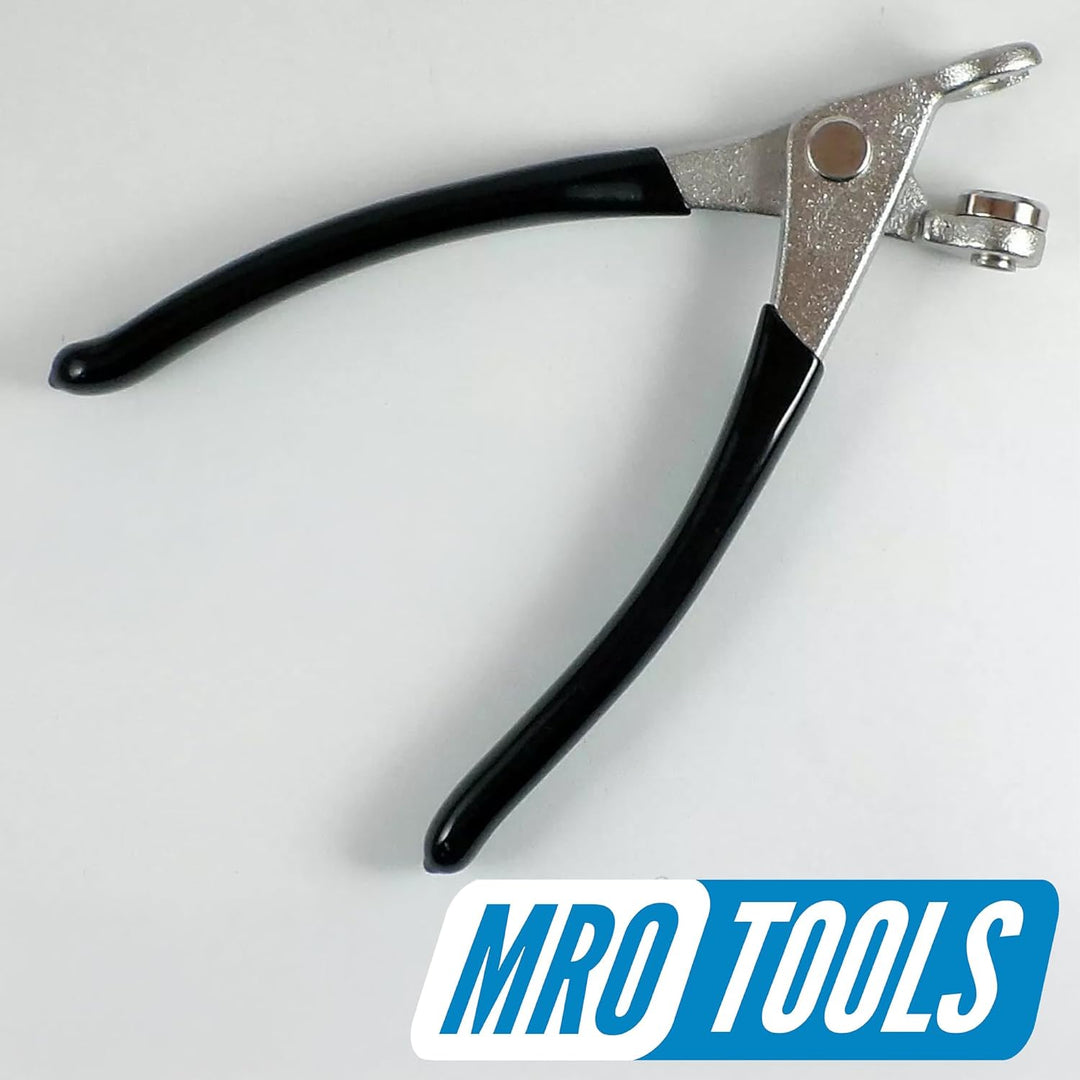 Cleco K1S100-1/8 Metall-Blechverschlüsse + Cleco Zange mit Tragetasche, 100 Stück