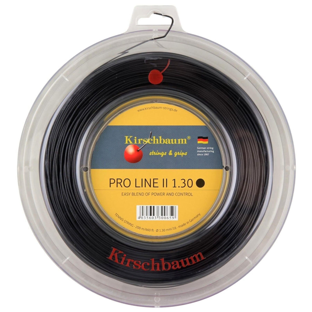 Kirschbaum Pro Line II Black 200 m-Rolle 1,15 mm Tennissaite