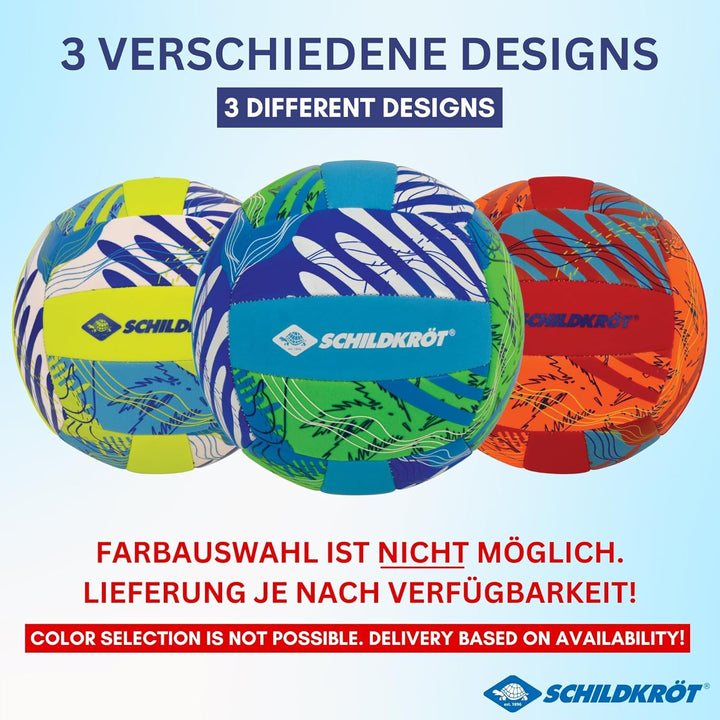 Schildkröt® Neopren Beachvolleyball, Grösse 5, Ø 21 cm, Normale Grösse, farblich Sortiert, griffige