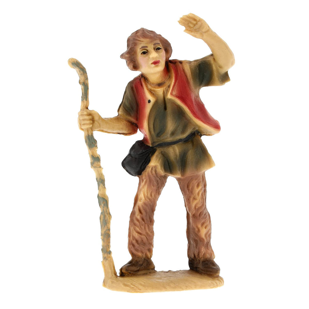 Marolin Hirte spähend, zu 9cm Fig. (Kunststoff)