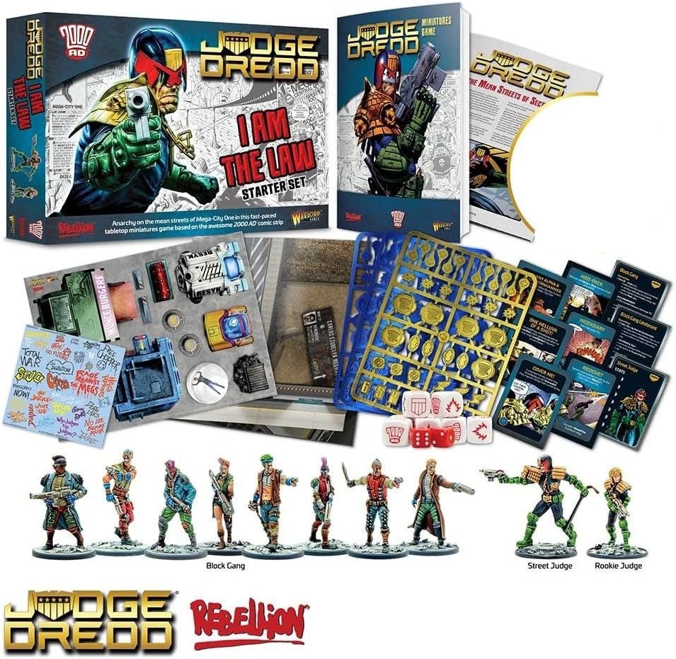 Warlord Games - Judge Dredd: Starter Game I Am The Law! (651510001)