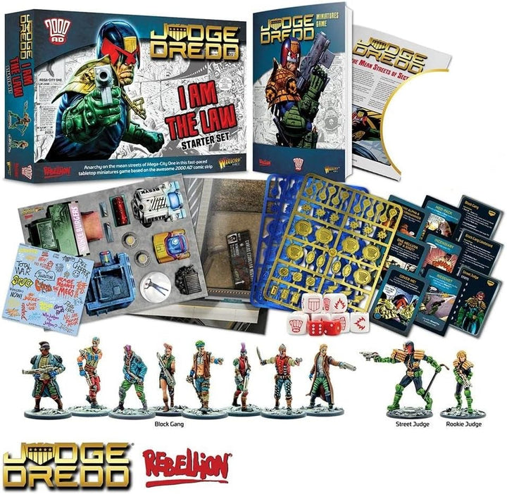 Warlord Games - Judge Dredd: Starter Game I Am The Law! (651510001)
