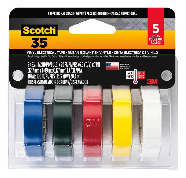 Scotch 10457DS Electrical Tape by Scotch 1 Pack, 1 Pack