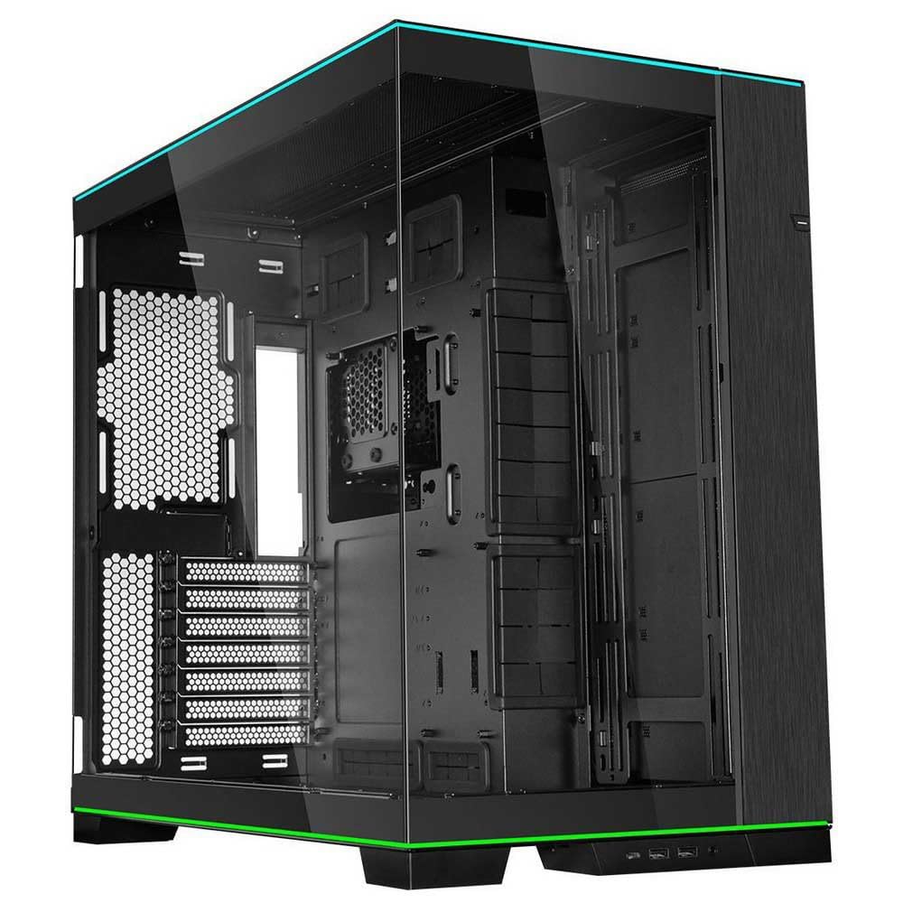 Lian Li O11D EVO RGB Gaming PC Gehäuse ATX Schwarz - Midi Tower PC Gehäuse mit RGB-Beleuchtung, Graf