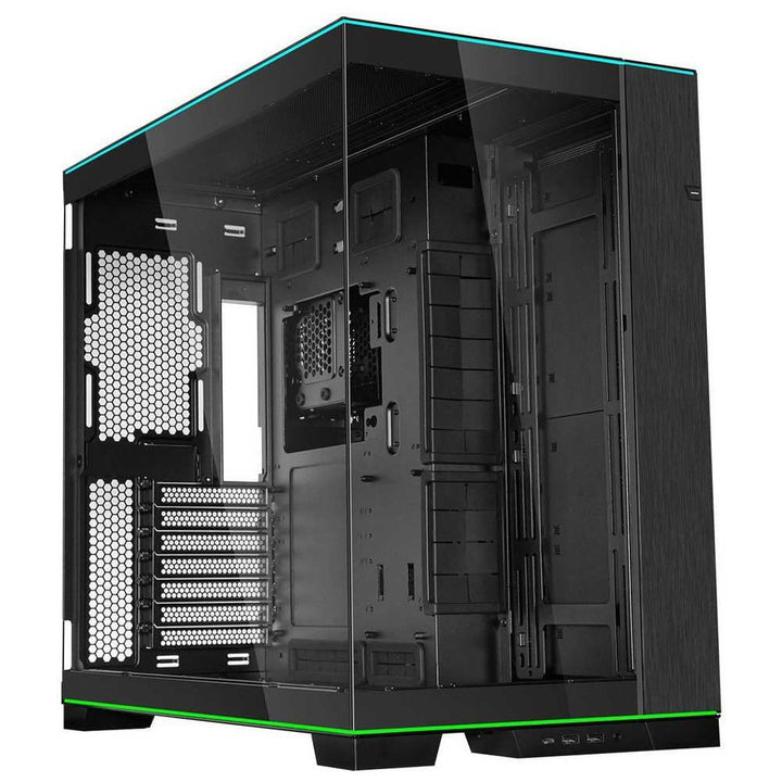 Lian Li O11D EVO RGB Gaming PC Gehäuse ATX Schwarz - Midi Tower PC Gehäuse mit RGB-Beleuchtung, Graf