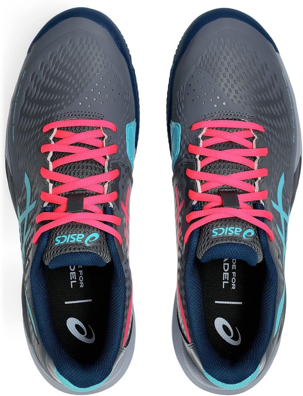 ASICS Challenger 14 Padel Mann Padel-Schuhe Weiss Schwarz, Mehrfarbig