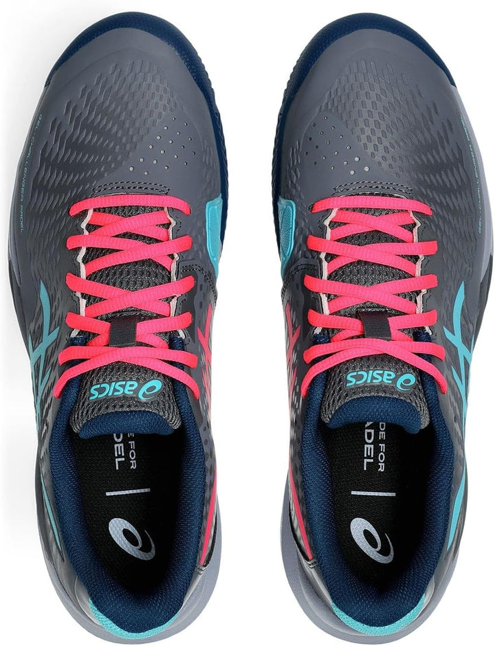 ASICS Herren Gel-Challenger 14 Padel Sneaker 43.5 EU Metropolis Energy Aqua, 43.5 EU Metropolis Ener
