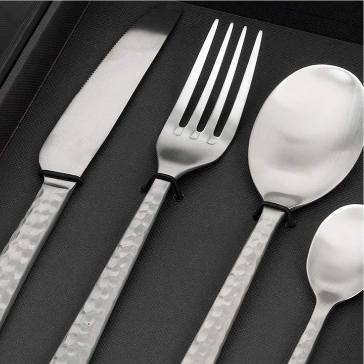 Broste Copenhagen 14479073 Hune Besteckset, Edelstahl, 24cm