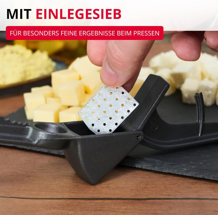 Westmark Mehrzweckpresse "Black Edition" – Zum Knacken von Nüssen, Entkernen und Fischentschuppen –