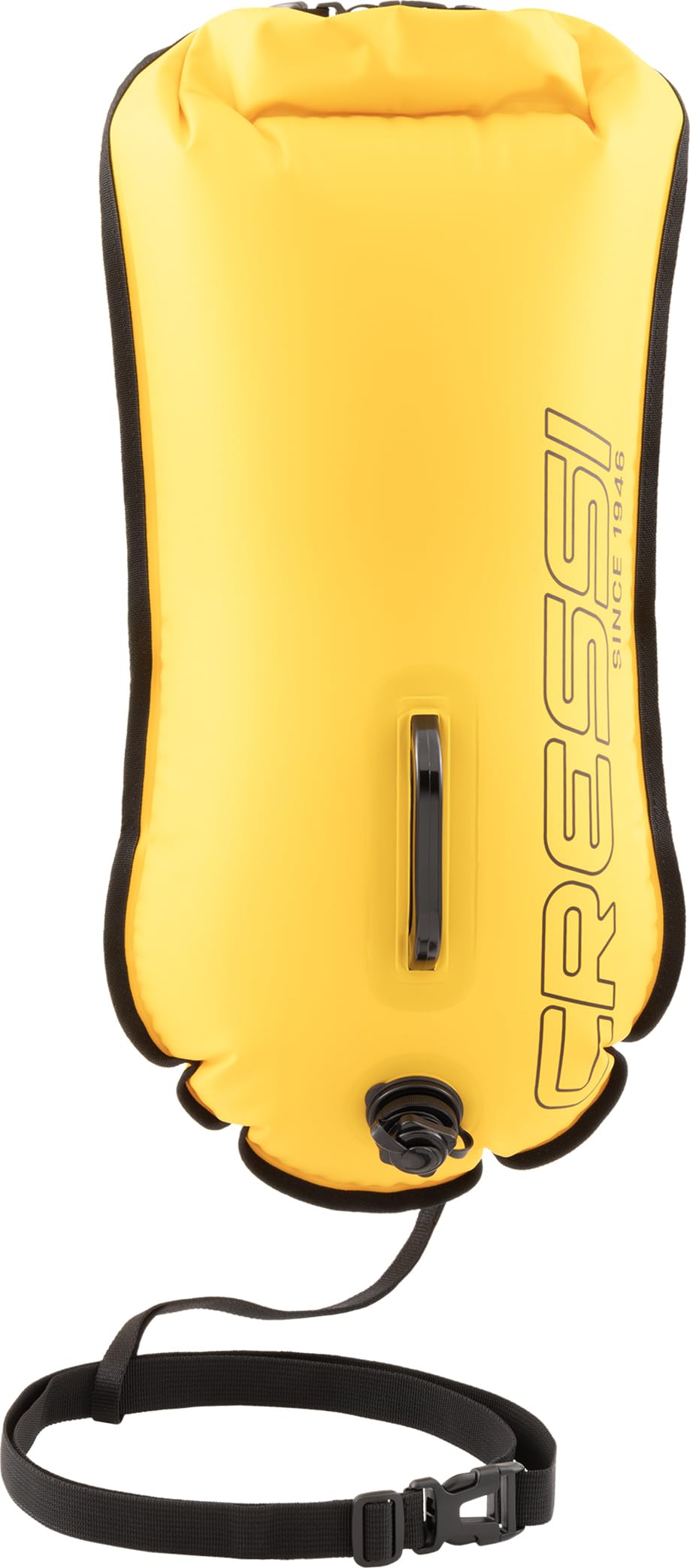 CRESSI Glide Pro/Swim Buoy 28L - Signalboje aufblasbar, praktisch und kompakt für maximale Sichtbark