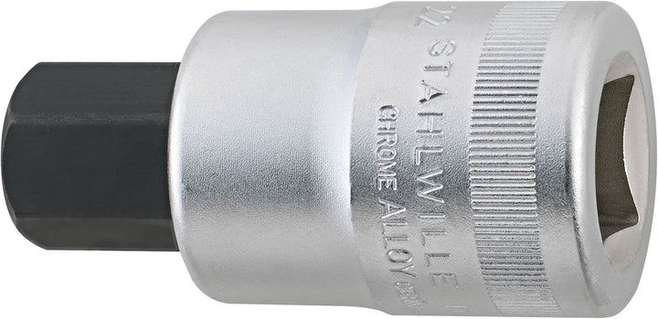 STAHLWILLE Nr. 59 INHEX-Einsatz 3/4" (20 mm) Schlüsselweite 22 mm L.80 mm 22 x 80 mm Multicolor, 22