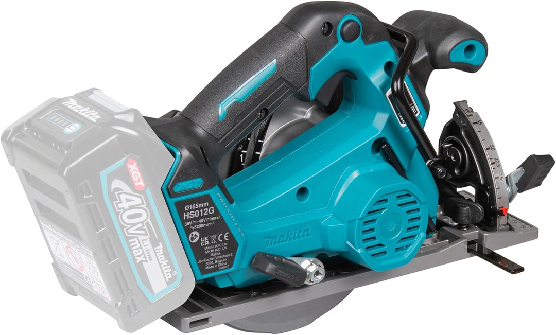 Makita HS012GZ Akku-Handkreissäge 57 mm 40V max. (ohne Akku, ohne Ladegerät)