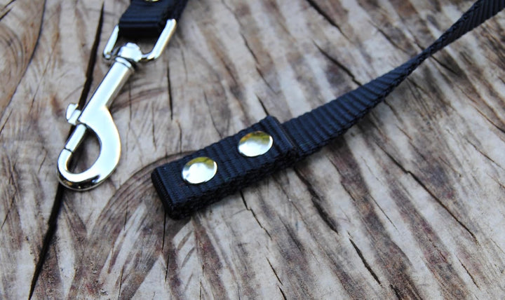 Böttcher Fährtengeschirr Fester Steg Gr.M und Fährtenleine 10m mit Stopp SCHWARZ