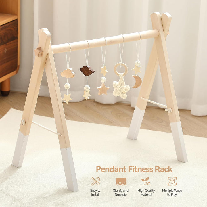 Promise Babe Spielbogen Baby Holz Baby Gym Holz Baby Spielbogen Neugeborenen Spielzeug Spielbogen Ac