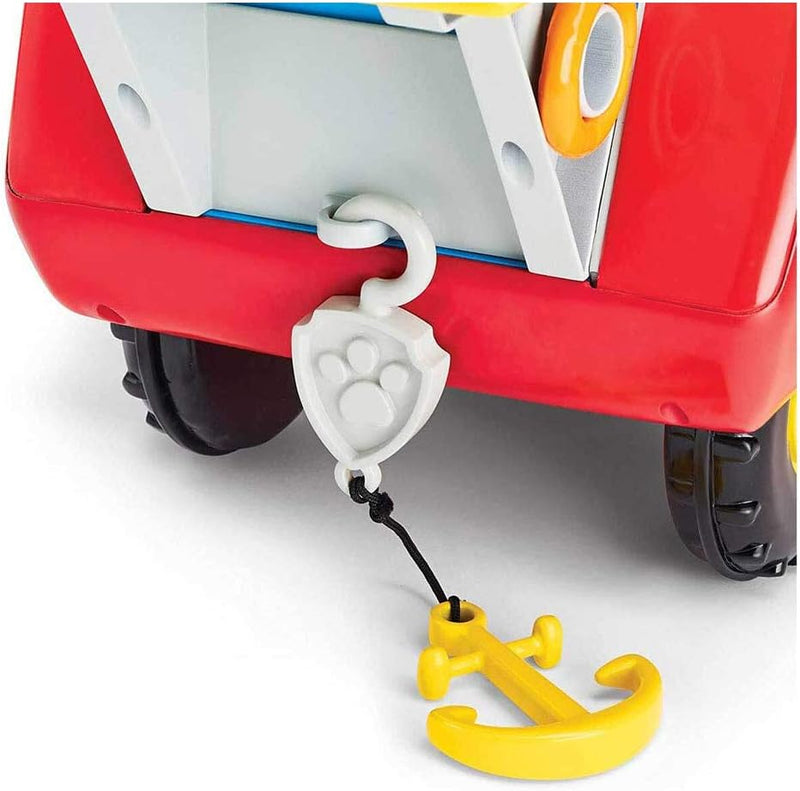 PAW PATROL Sea Patroller Schiff mit Ryder Figur und Zubehör, Spielzeug für Kinder ab 3 Jahren, mit L