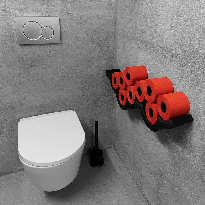 Renova Hygienisches Papier, Rot, 5 x 4 Rollen, Rot