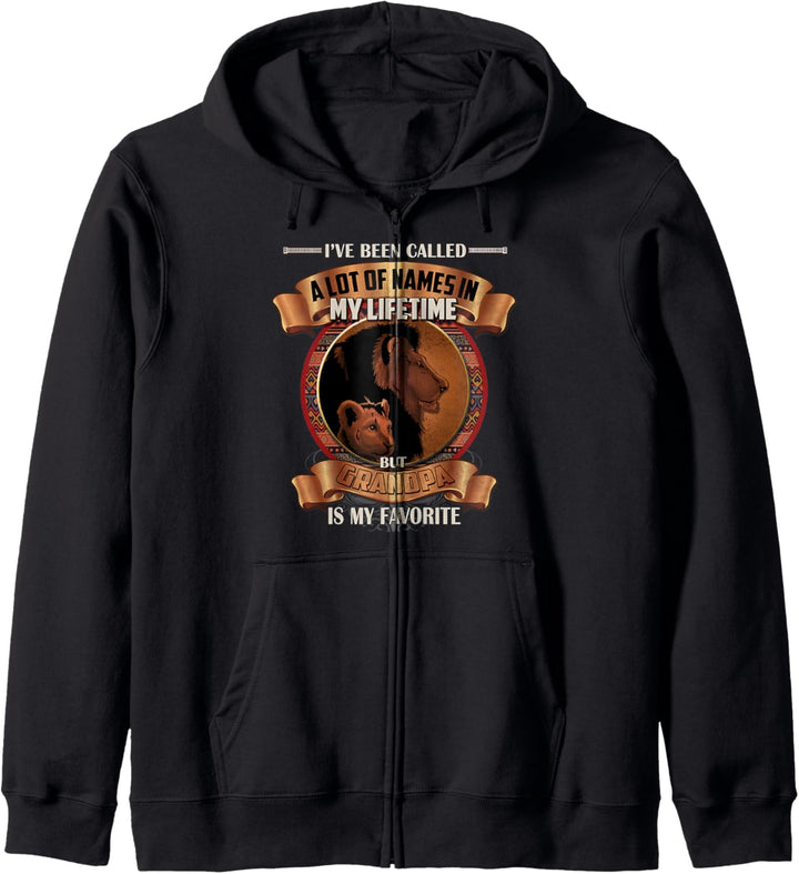 Opa Geschenke Ich habe viele Namen in meinem Leben genannt Kapuzenjacke