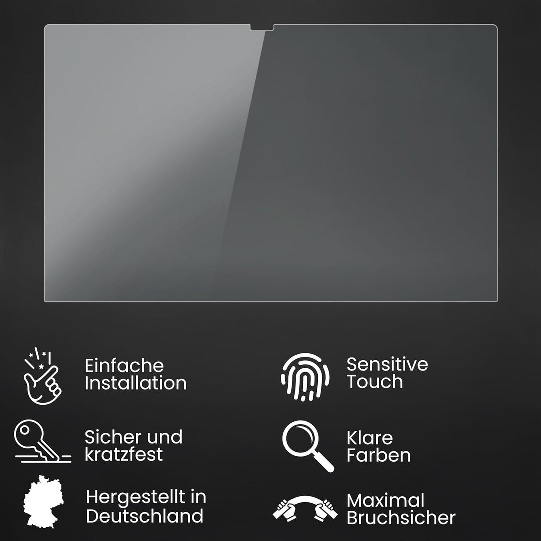 Bruni Schutzfolie kompatibel mit HP Chromebook x360 14c-ca0430ng Folie, glasklare Displayschutzfolie