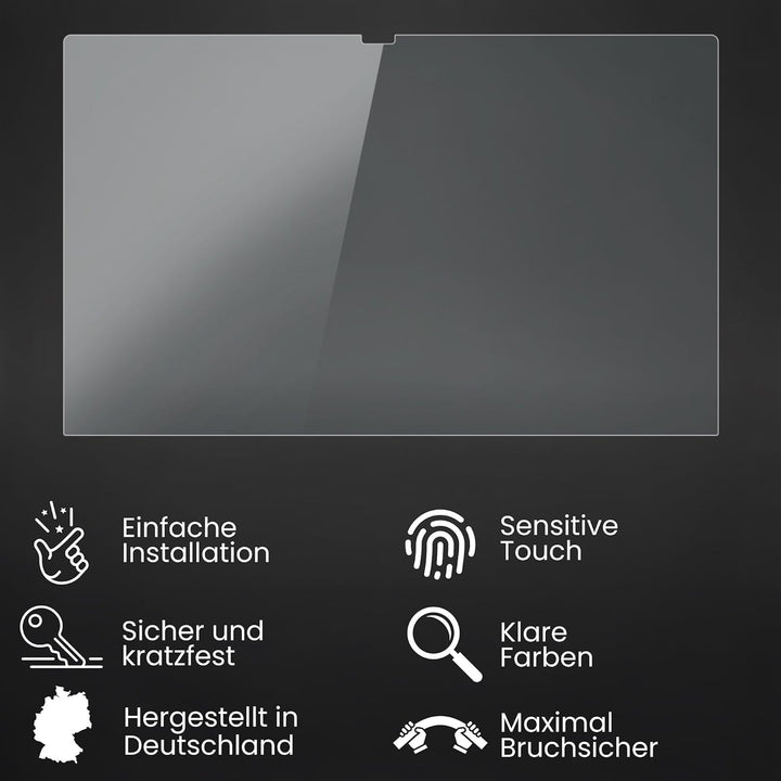 Bruni Schutzfolie kompatibel mit HP Chromebook x360 14c-ca0430ng Folie, glasklare Displayschutzfolie