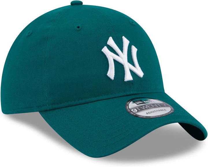 New Era New York Yankees MLB League Essential Green 9Twenty Unstructured Strapback Cap Einheitsgröss