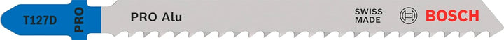 Bosch Professional 100x Stichsägeblatt T 127 D Special for Alu (für Aluminiumrohre & -profile, Zubeh