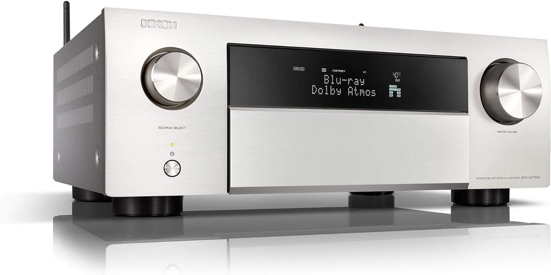 Denon AVC-X4700H 9.2-Kanal AV-Verstärker, Hifi Verstärker, Alexa kompatibel, 8 HDMI Eingänge und 3 A