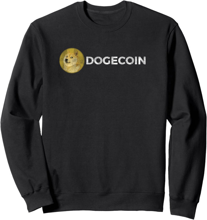 Vintage Dogecoin Logo - DOGE Sweatshirt