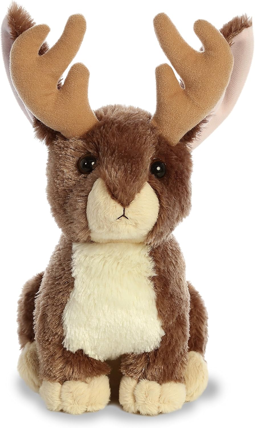 Aurora World Flopsie Plush Toy Animal, Jackalope, 12" 12 inches Jack A Lope, 12 inches Jack A Lope