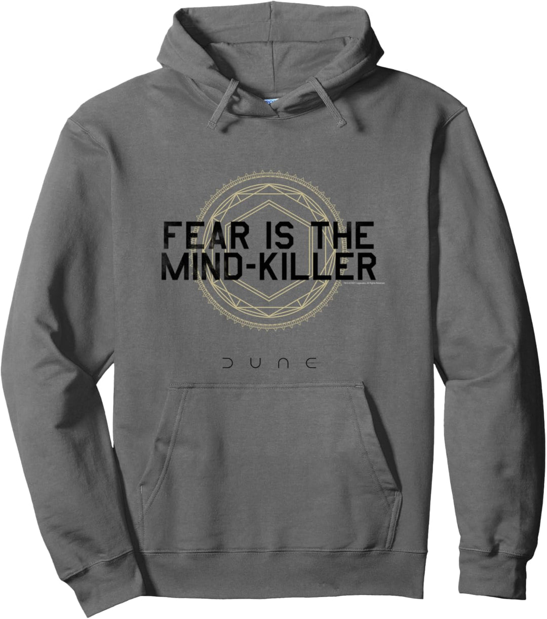 Dune (2021) - Angst ist der Mind-Killer - Shai-Hulud White Pullover Hoodie