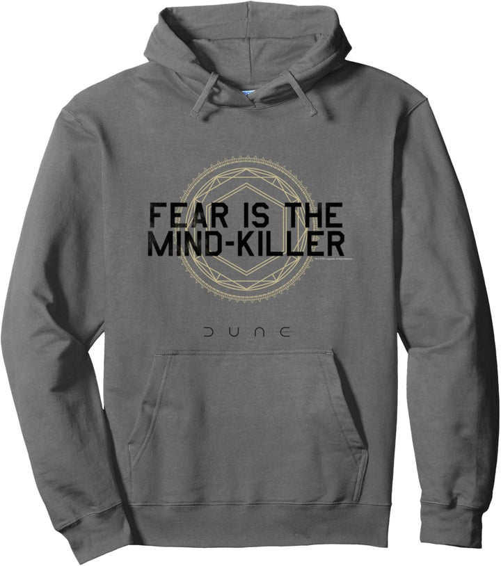 Dune (2021) - Angst ist der Mind-Killer - Shai-Hulud White Pullover Hoodie