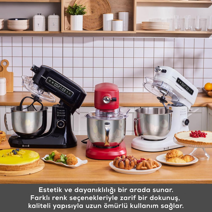 Karaca Pro Artisan Timer Küchenchef Black 1600W 5 Liter