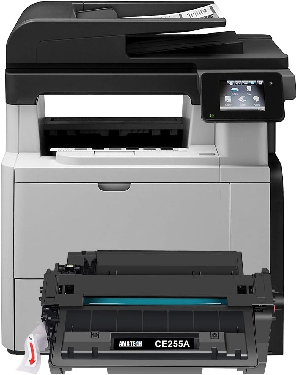 55A CE225A Schwarz Toner Kompatibel als Ersatz für HP 55X CE255AD CE255X Laserjet Enterprise P3015DN