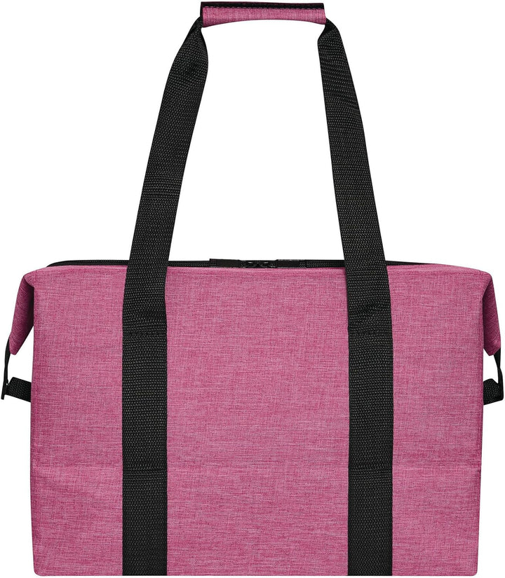 Faltbare Kühltasche Gross ca. 38x19x26cm (17L) – Robuste Isoliertasche für Einkauf & Camping, Thermo