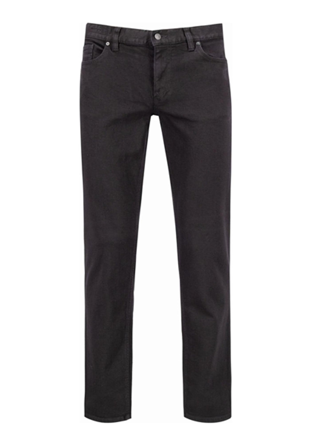 ALBERTO Regular Slim Fit Jeans Used 5 Pocket schwarz Grösse W31 L34