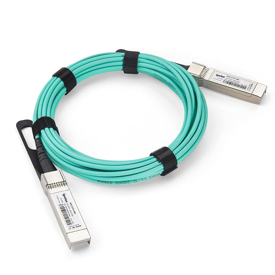 ipolex 10G SFP+ AOC Kabel - 10GBASE Aktives Optisches Kabel, OM3 MMF Direct Attach Glasfaserkabel mi