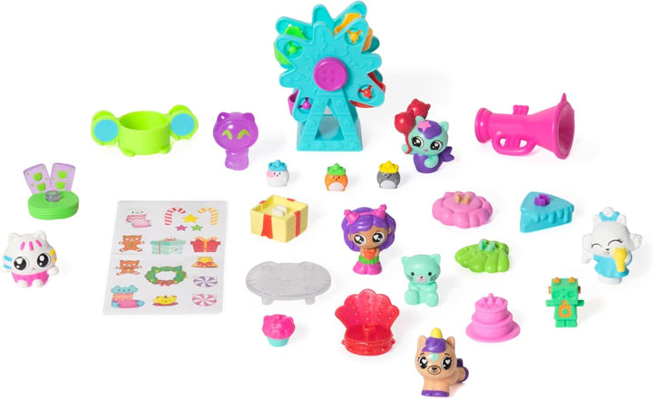Gabby's Dollhouse, Party Adventskalender mit 24 Überraschungen, ab 3 Jahren
