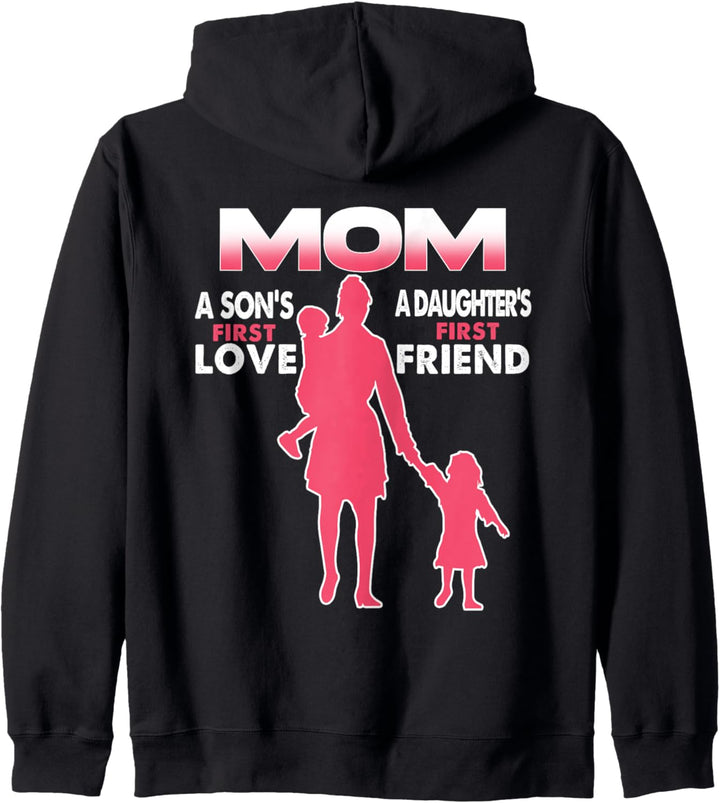 Mutter, Sohn, erste Liebe, Tochter, erster Freund, Muttertag Kapuzenjacke