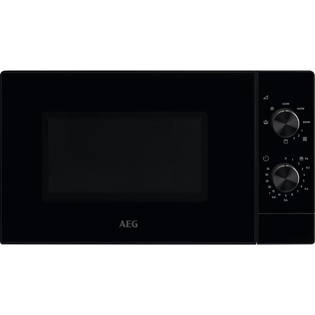 AEG Mikrowelle mit Grill MFB2111DB – freistehend, 21L, 800W Mikrowellenleistung, 1000W Quarzgrill, 5