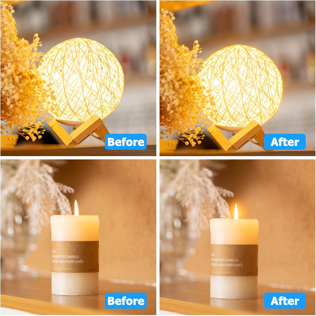 JJC 52mm Black Mist 1/4 Filter Black Promist Effektfilter Black Diffusion Effektfilter, Filter mit W