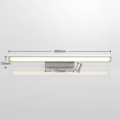 Lindby LED Wandleuchte, Wandlampe Bad 'Alenia' (spritzwassergeschützt) (Modern) in Chrom aus Alumini