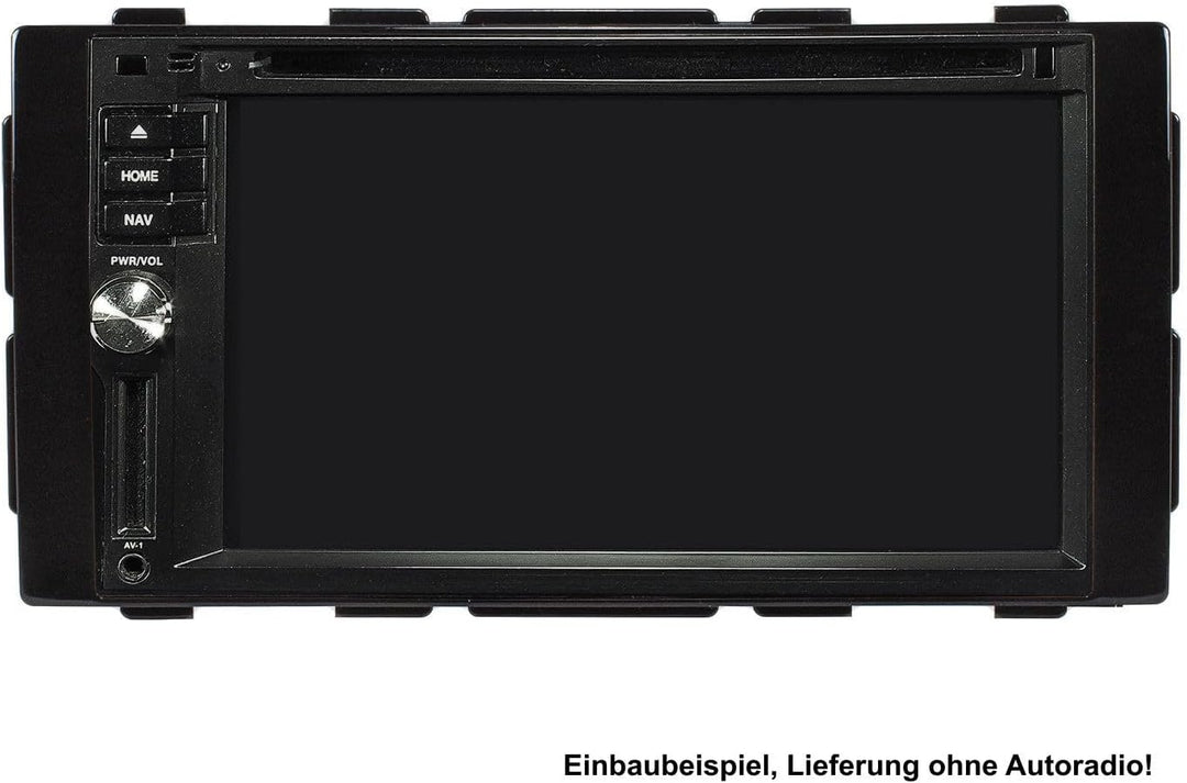 tomzz Audio 2438-002 Doppel DIN Radioblende HQ kompatibel mit Nissan Navara (D231) 4. Generation ab