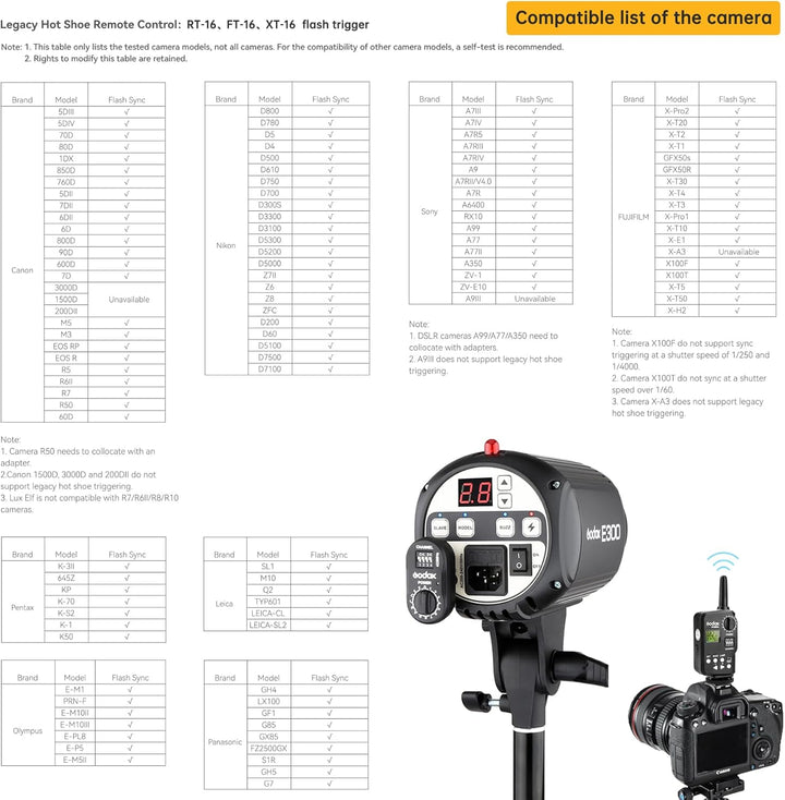 Godox 750W Studio Stroboskop Blitzlicht Kit, Stroboskop Beleuchtungsset für Fotografie, 3x250W 5600K