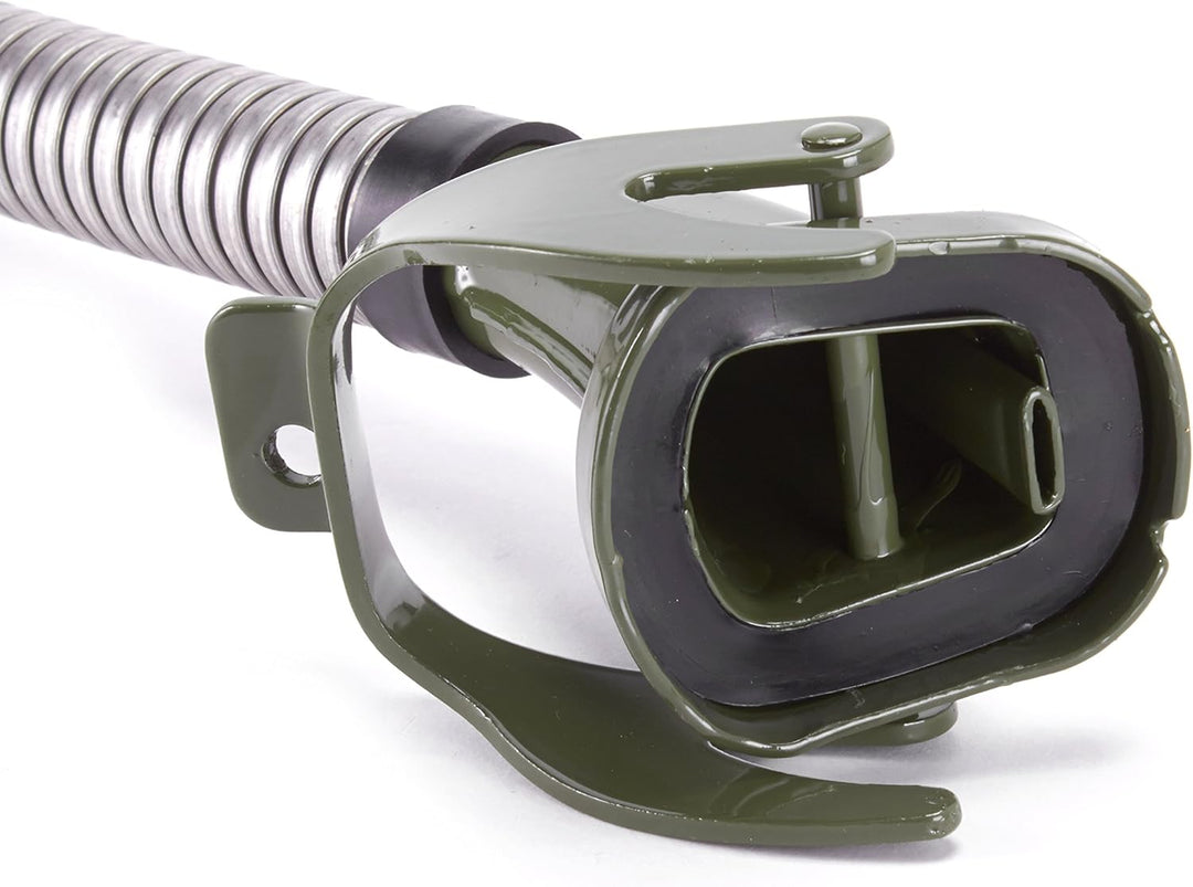 Oxid7® Ausgiesser flexibel für Metall Benzinkanister 5,10 oder 20 Liter | Olivgrün, 20mm Ausgiesser