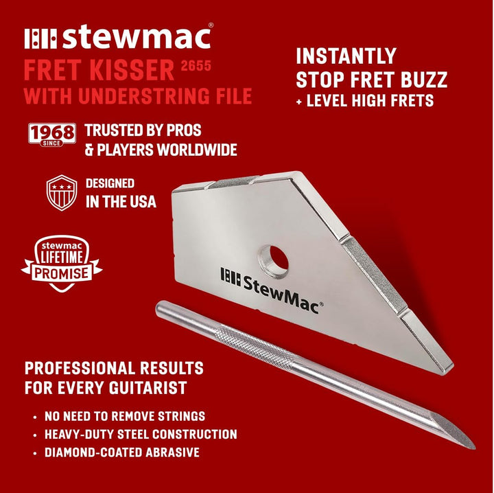 StewMac Fret Kisser mit Unterseitenfeile (2655)
